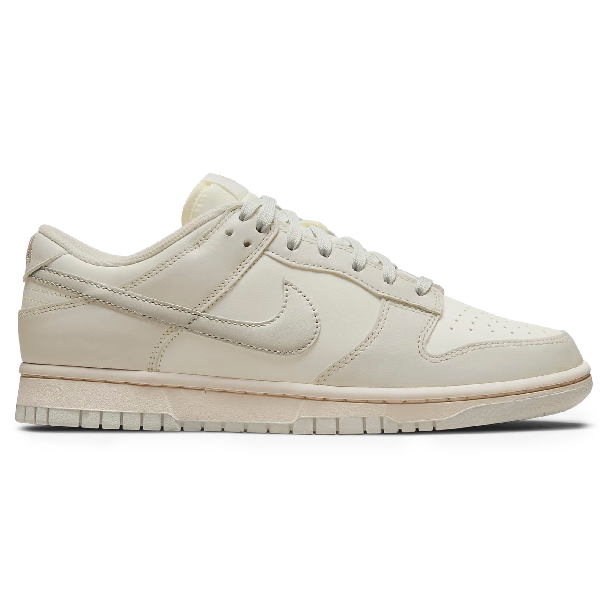 Side view of Nike Dunk Low Sail Light Bone (W) DD1503-107